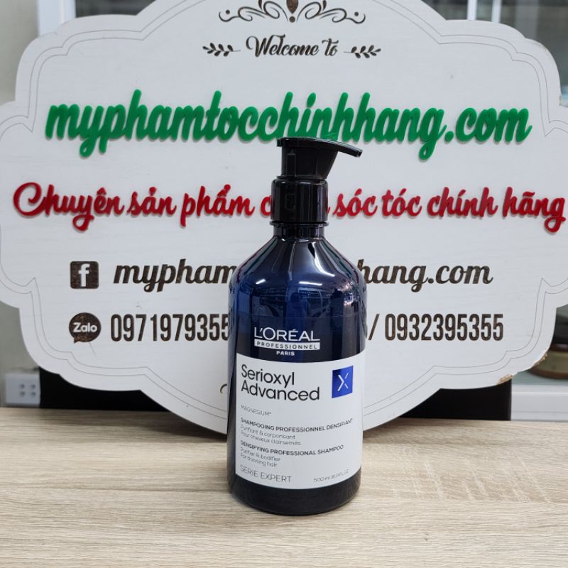 DẦU GỘI  L'OREAL KÍCH THÍCH MỌC TÓC SERIOXYL 500ML - 1500ML