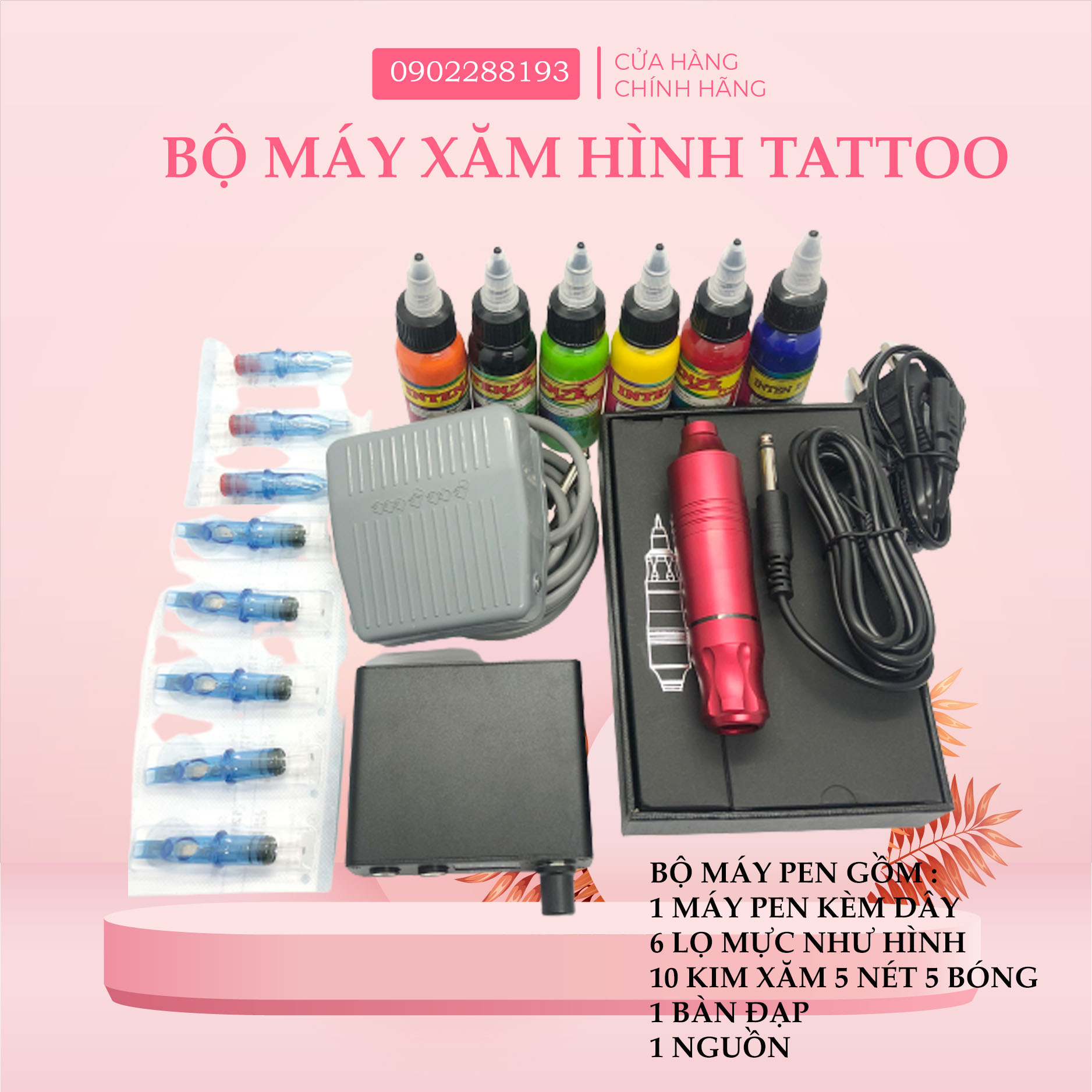 Máy xăm Pen Tattoo - Máy Pen Thẩm Mỹ chất lượng.
