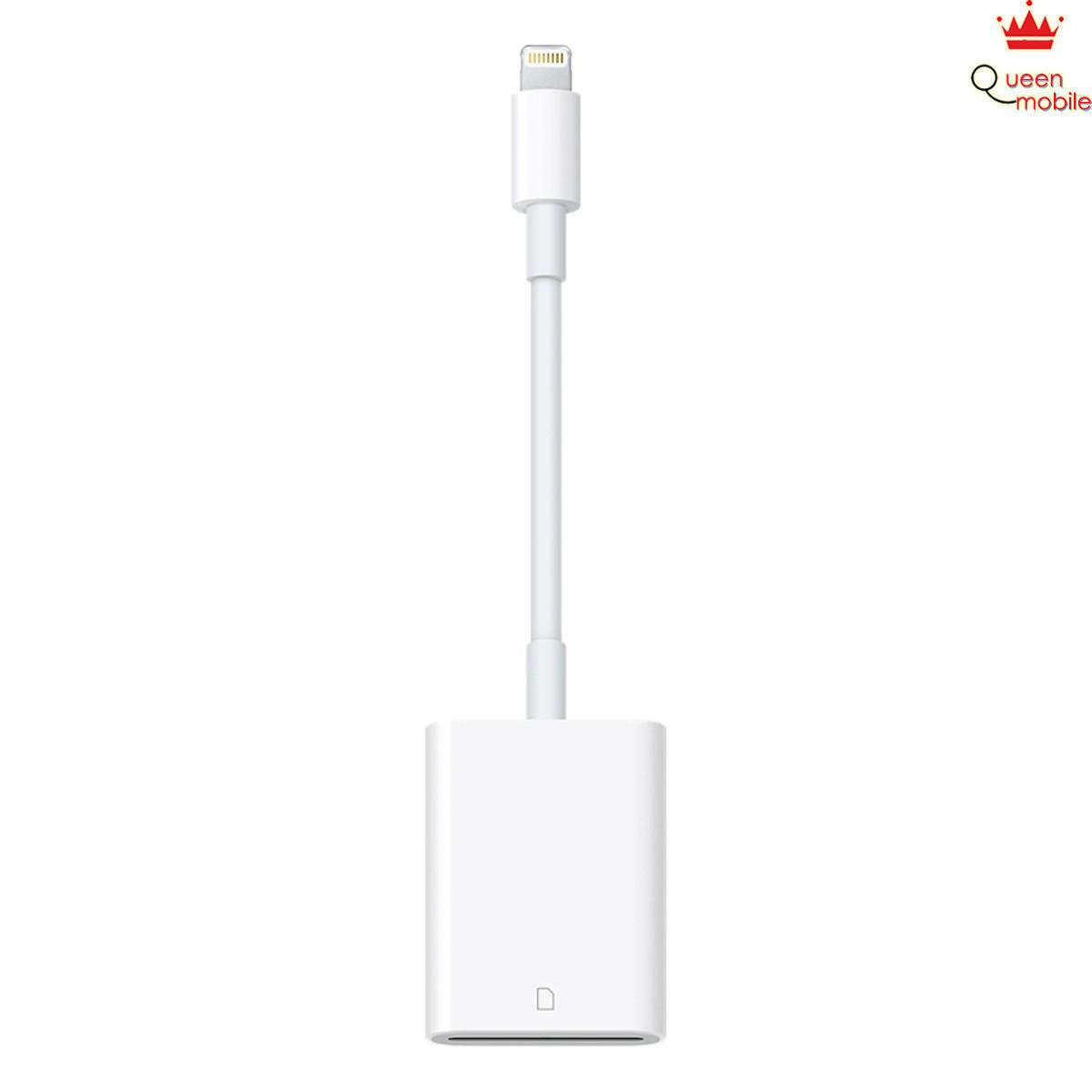 [HCM]Dây Cáp Chuyển Đổi Lightning Sang SD Card Camera Reader Apple MJYT2ZA/A
