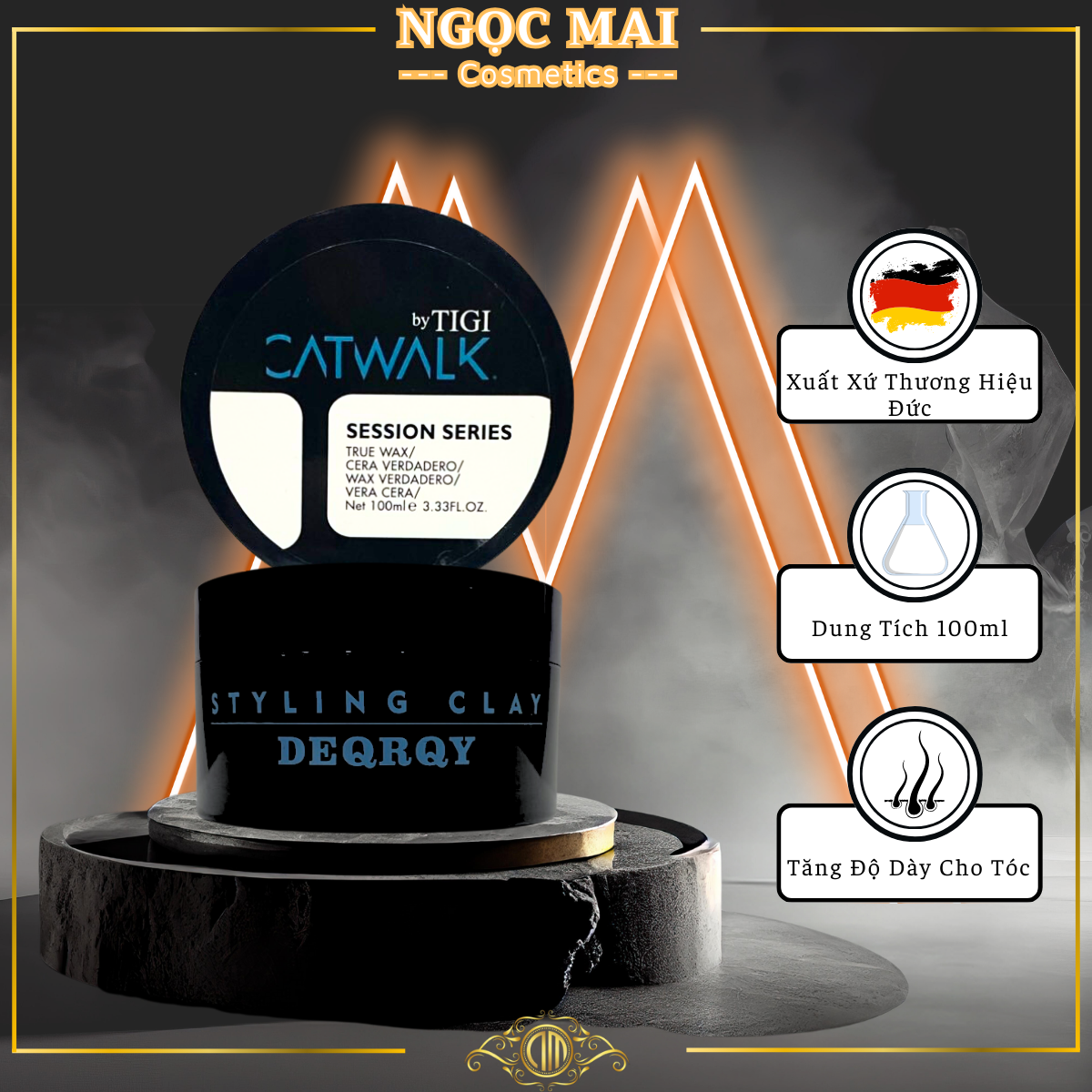 Wax Tạo Kiểu Tóc Dành Cho Nam Catwalk by TiGi (100ml)