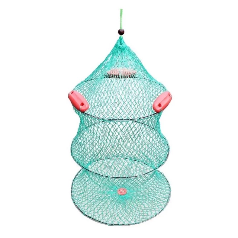 Giỏ Đựng Cá 3 Tầng Có Phao Nổi - Rộng Đựng Cá