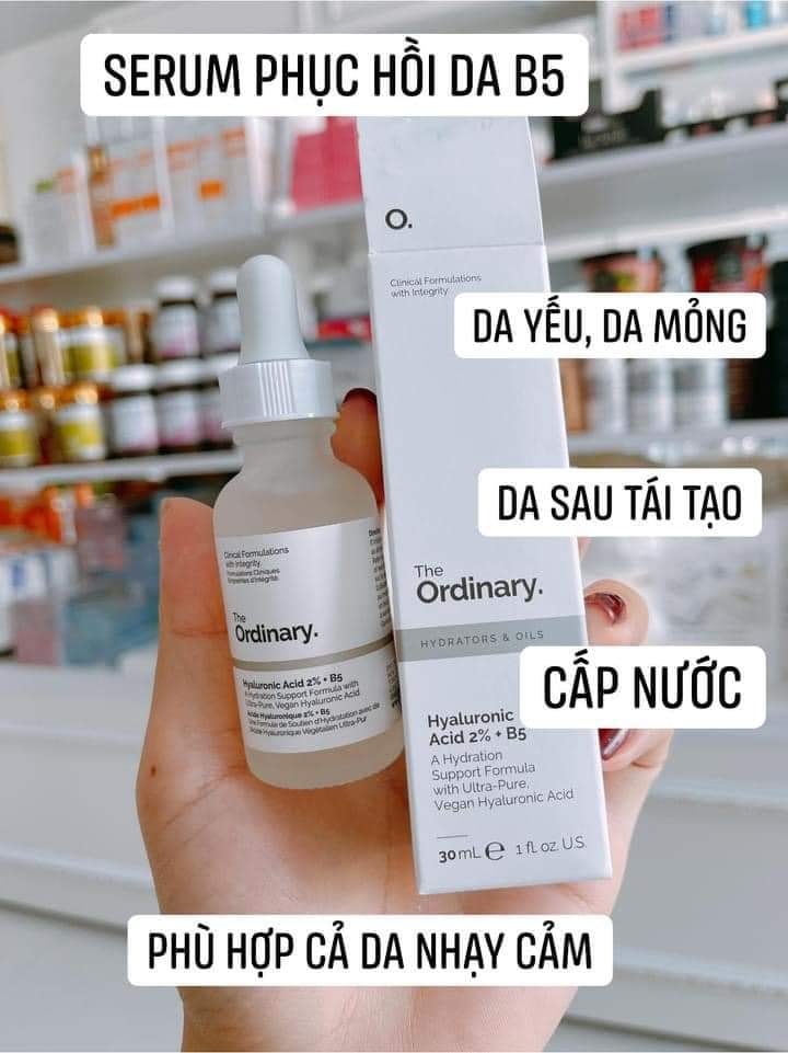 Serum the ordinary ha 2%+b5- serum cấp nước,căng bóng hàn quôc