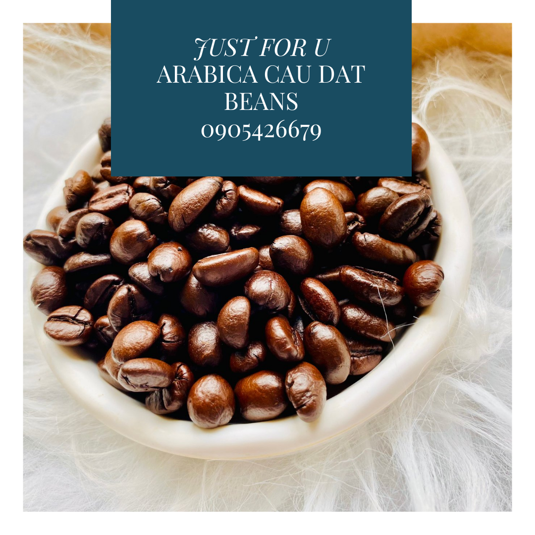 Cà phê hạt Arabica Cầu Đất rang mộc nguyên chất