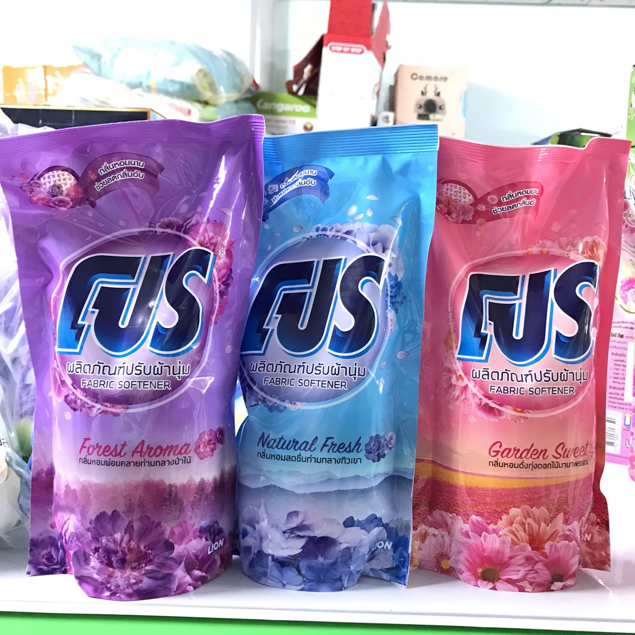 [HCM]Túi nước xả vải FUS 500ml - Thái Lan