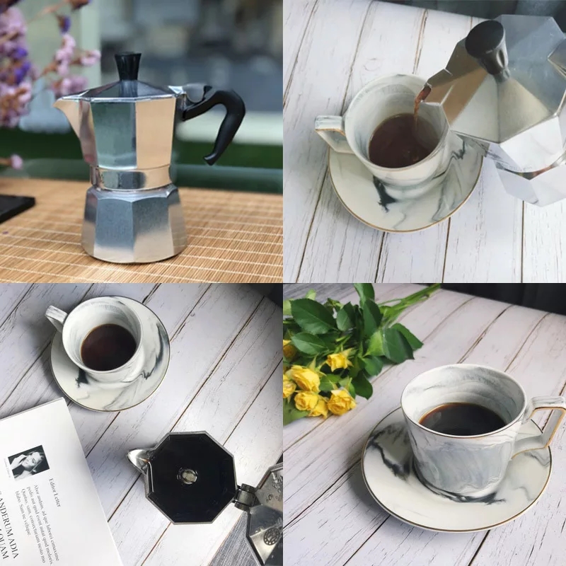 [HCM]Ấm pha Cafe moka 2 cốc 100ML