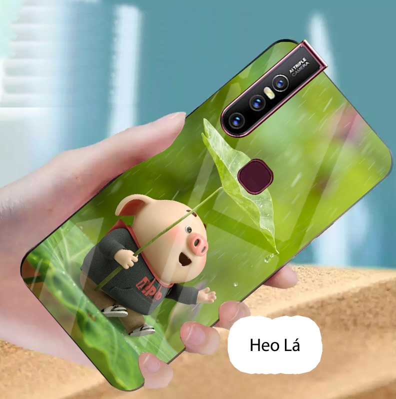 Ốp Vivo V15 mặt kính gương bóng