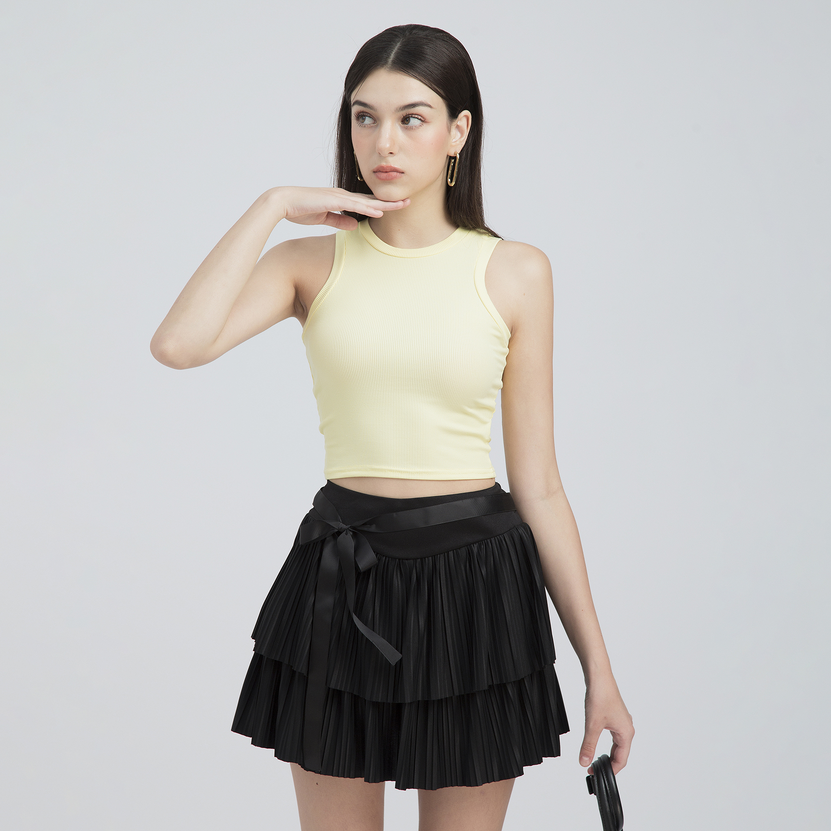 Áo croptop sát nách nhiều màu EDINI - A1427