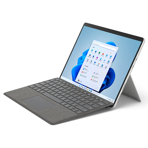 Surface Pro 8 Platinum + Graphite, i5 1135G7, 8GB RAM, 256GB SSD (New)