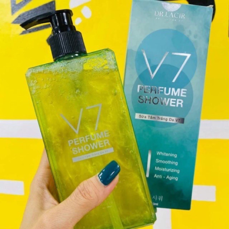 Sữa tắm trắng da V7 Lamer Dr Lacir giúp da trở lên mịn màng và săn chắc hơn