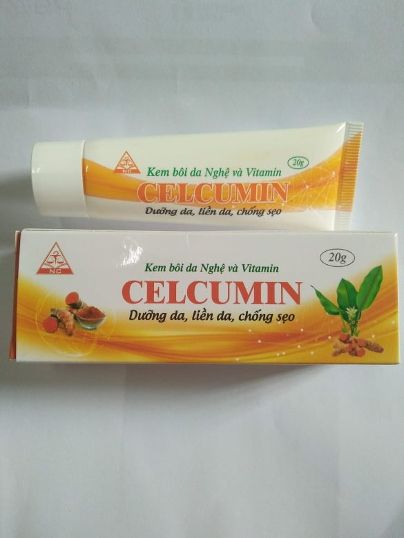 Kem nghệ dưỡng da liền sẹo Celcumin