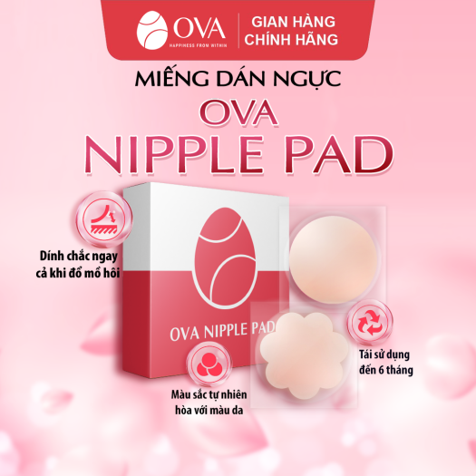 [ Quà Tặng ] 2 Miếng dán đầu Ti Silicon Nipple Pad (1 Đôi) .ĐTVM