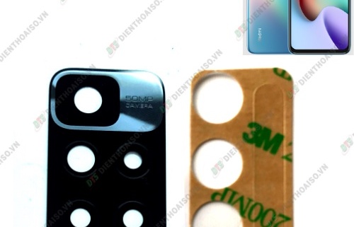 Faceted Glass camera Xiaomi Red Mi 10 available glue