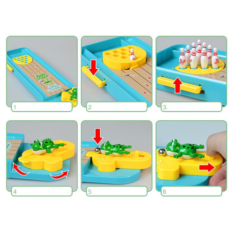 Bộ đồ chơi bowling chú ếch cho bé