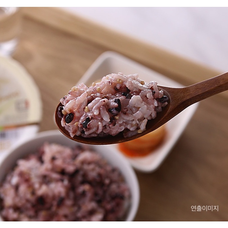 [CJ HETBAHN] CƠM NGŨ CỐC ĂN LIỀN 210G - [CJ 햇반] 매일잡곡밥 210G