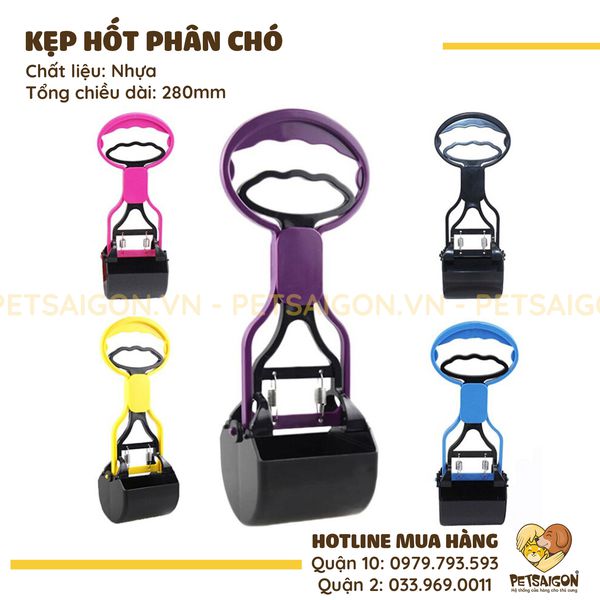 KẸP HỐT PHÂN CHO CHÓ