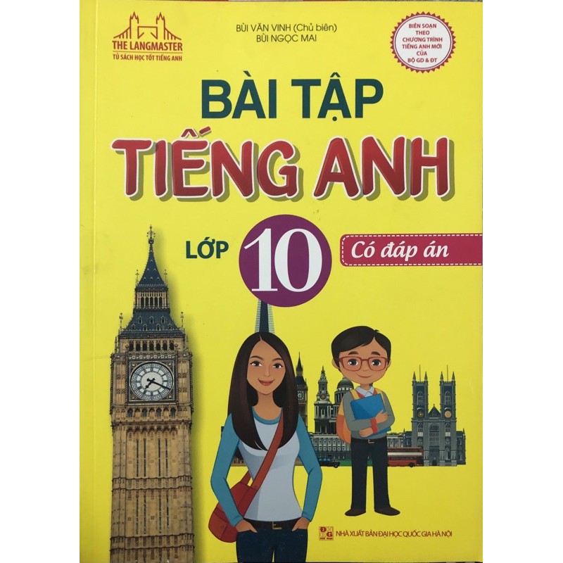 Sách - Bài tập tiếng anh lớp 10