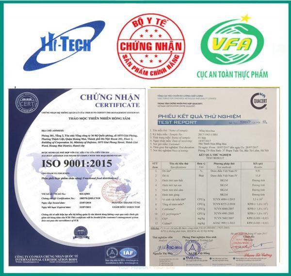 Thuốc Tăng Cân Hồng Sâm cao cấp