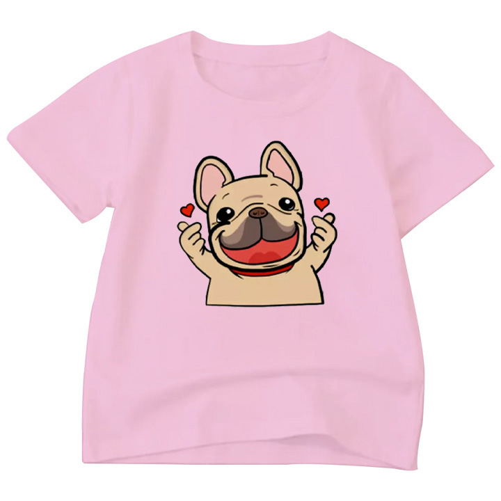 [HCM]Áo Thun bé gái in hình vải polly cotton dày mịn AM77