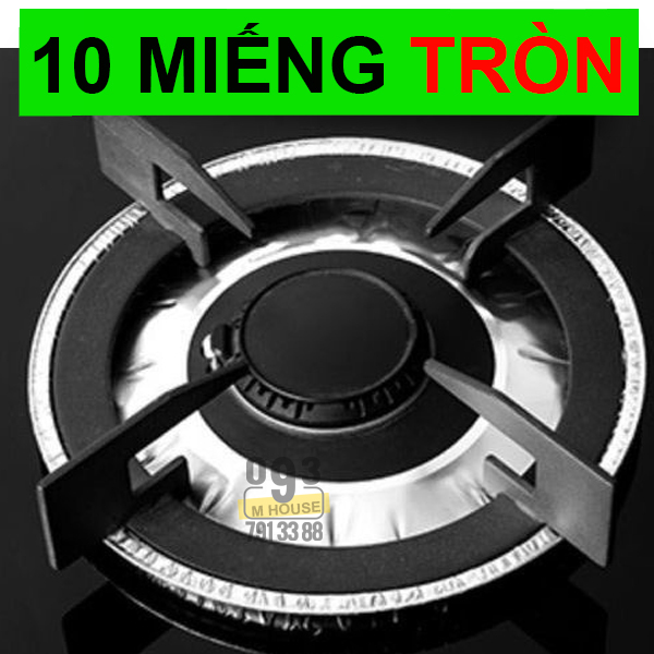 Combo 10 pcs Luminum Foil Square Gas Burner Disposable Bib Liners, Stove Burner Covers Paper Clean