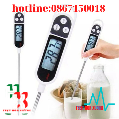 Nhiệt kế đo độ nước điện tử pha sữa, nước tắm, thực phẩm tp300 và tp101
