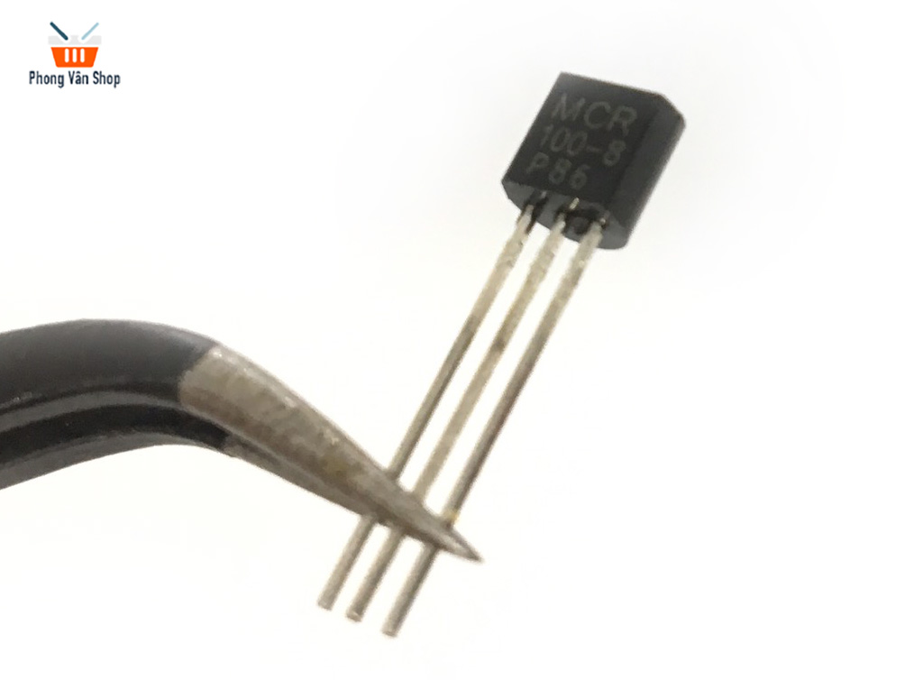 5 MCR100-8 Thyristor 0.8A 600v- Kiểu chân To-92