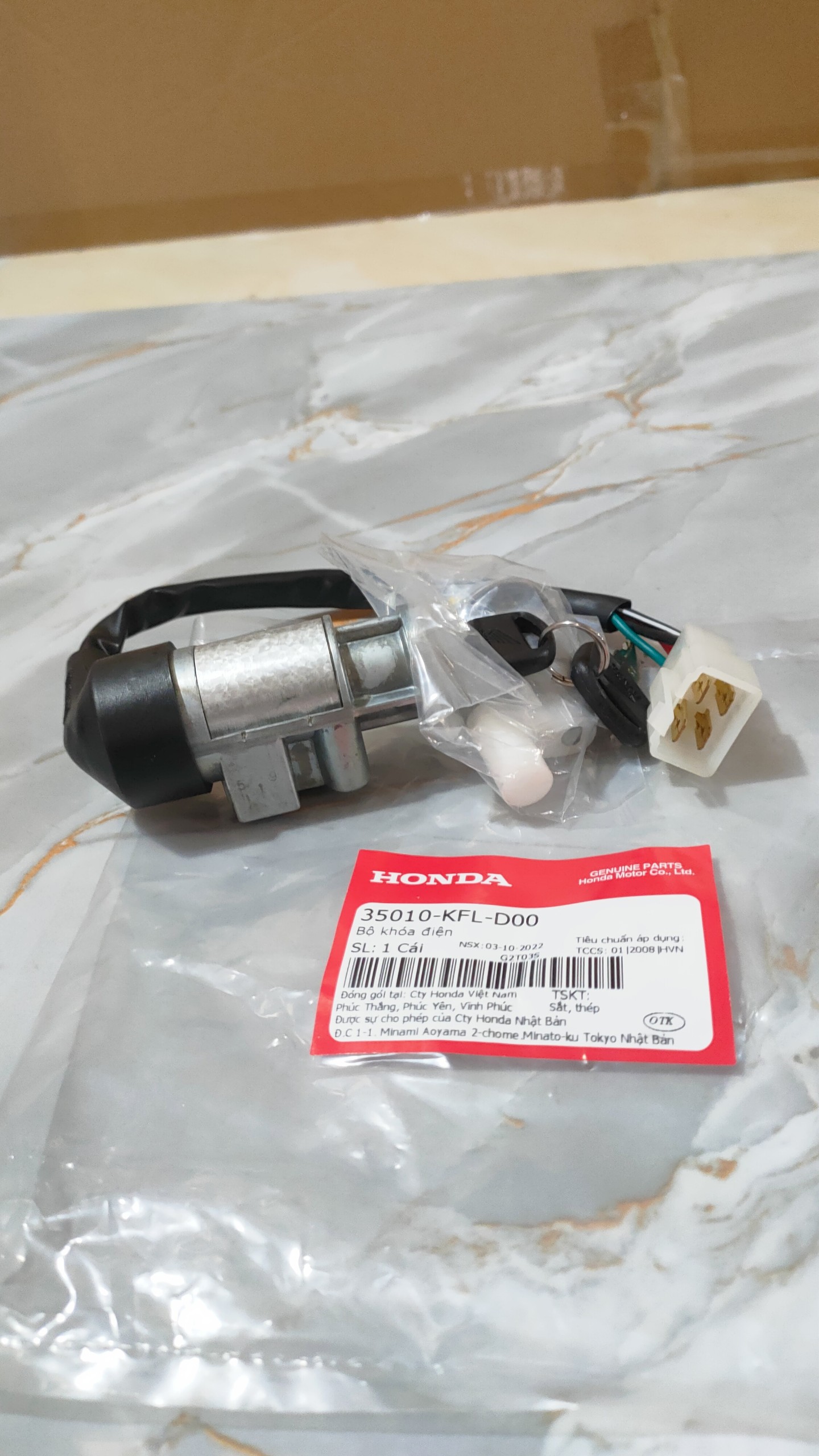 Bộ ổ khóa Honda Wave