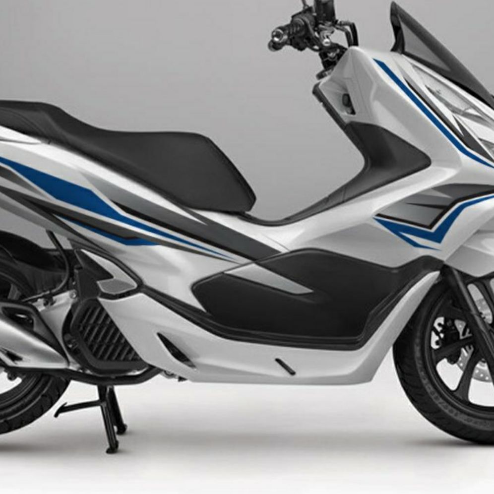 [HCM]Tem xe pcx  tem rời 3 lớp cao cấp dán xe xám bạc  xe trắng đời 2014- 2020