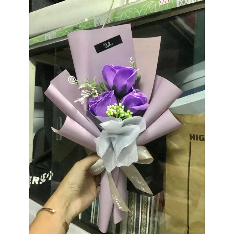 bó sáp 3 bông sỉ