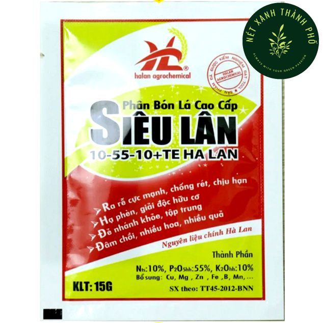 [GIAO HÀNG 2 GIỜ] Siêu lân đỏ dạng bột, gói 15gr, siêu lân đỏ Hà Lan