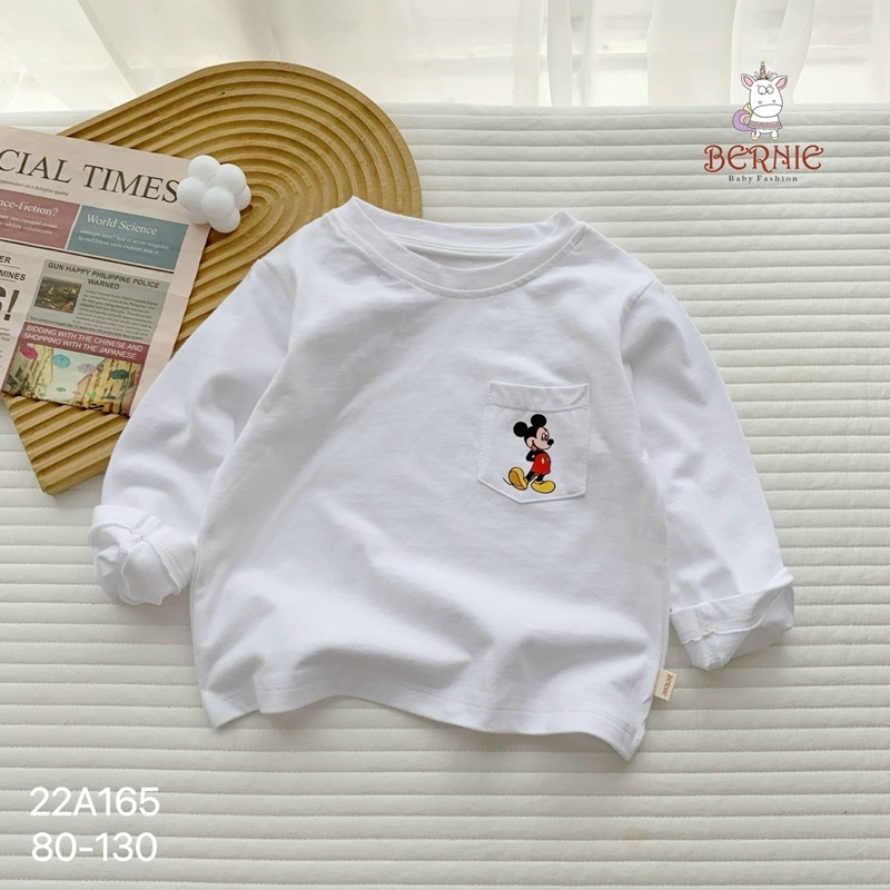 ÁO THUN COTTON MICKEY MOUSE CHO BÉ