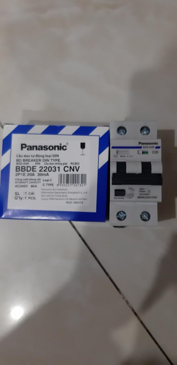 [HCM]CB CHỐNG GIẬT PANASONIC 20A 30MA BBDE 22031CNV