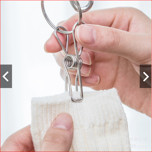 HCM - Móc Inox Treo Quần Áo Cho Bé