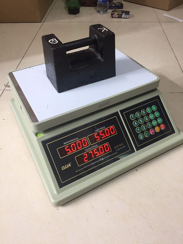 [HCM]CÂN TÍNH TIỀN 30KG CHỐNG NƯỚC QUA 832 CÂN ĐIỆN TỬ CAO CẤP