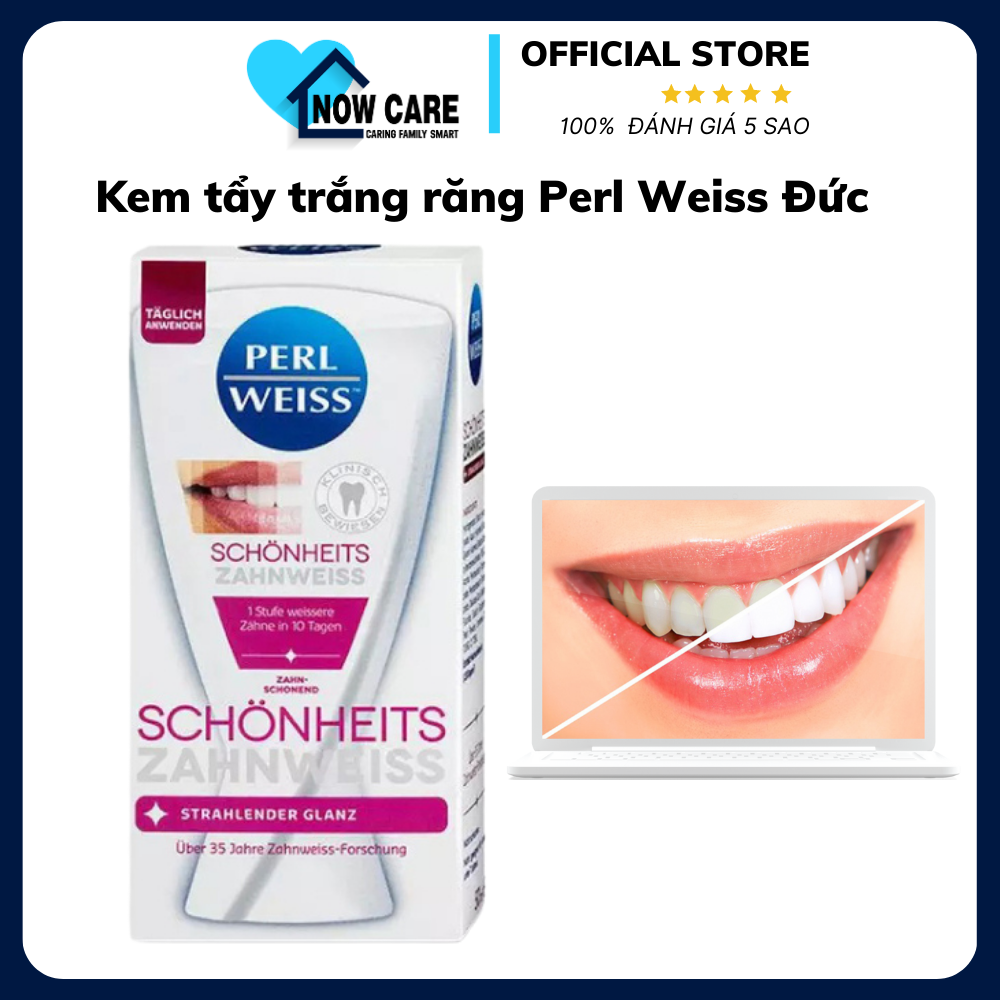 Kem tẩy trắng răng Perl Weiss của Đức