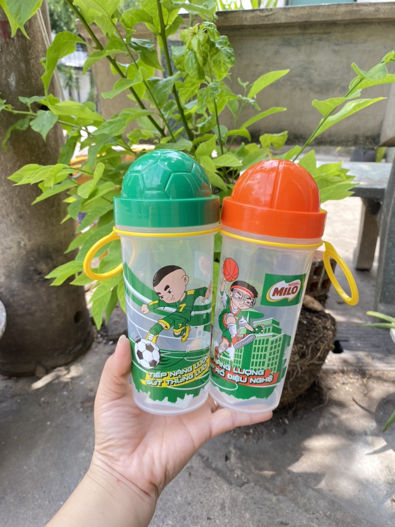 [HKMTH] 1 Bình nước Milo năng động cho bé 500ml