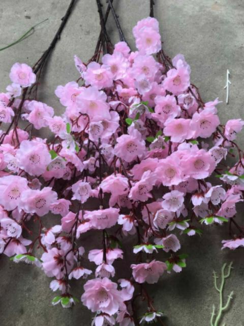 Hoa giả - đầu bông hoa anh đào 200gram