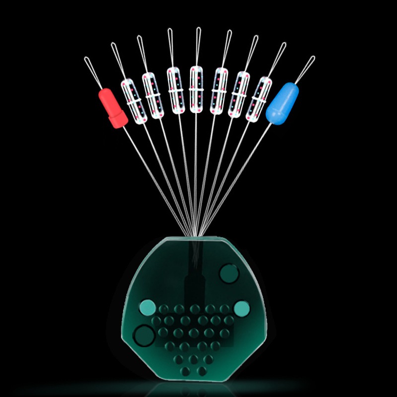 Hạt Chặn Phao Silicon Dùng Cho Câu Đài Cao Cấp 7+2 Hạt - Đồ Câu 24h