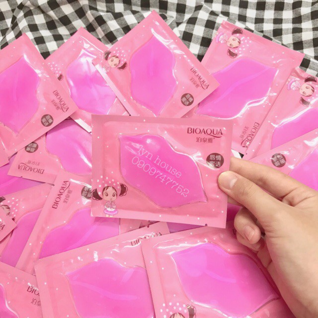 COMBO 2 Miếng Mặt Nạ Môi Bioaqua - Mask Nội Địa Trung