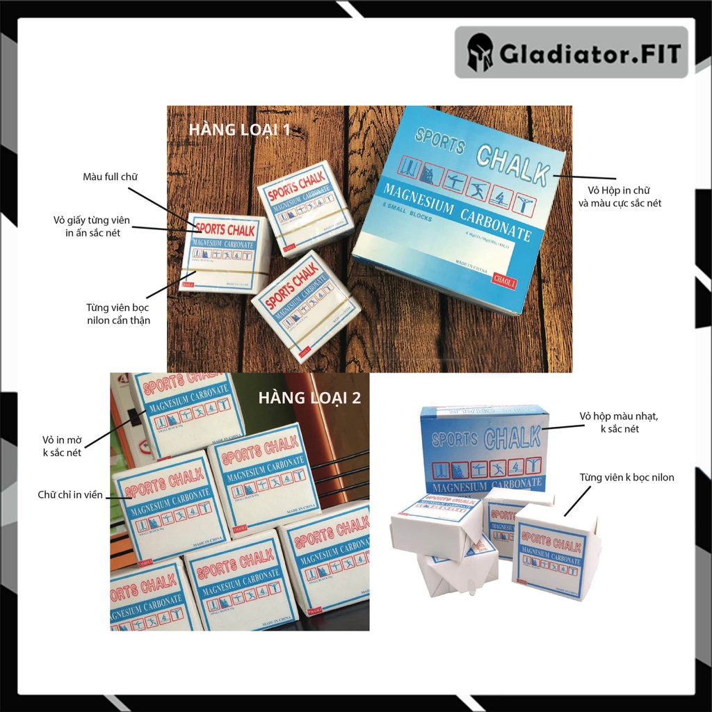 Phấn Chalk Block tập gym