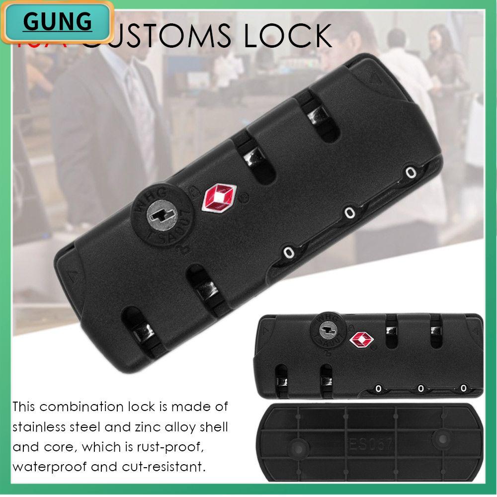 G Padlock Hardware Weatherproof Luggage 2Digit Combination Lock Anti-theft Safely Code Lock TSA Customs Lock