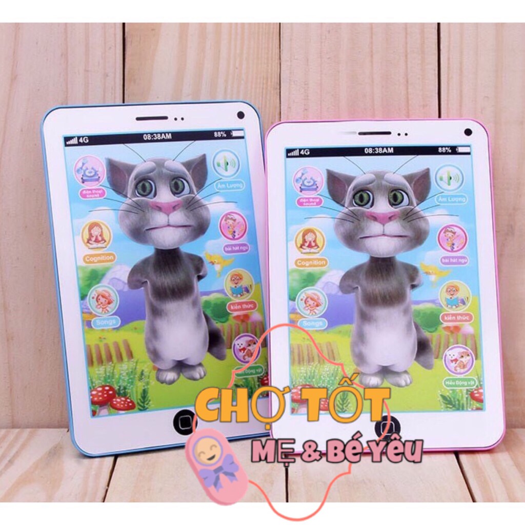 Đồ chơi ipad mèo tom thông minh phát nhạc