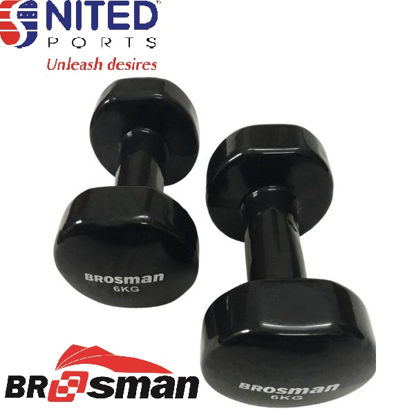 TẠ TAY CAO CẤP BROSMAN 6KG