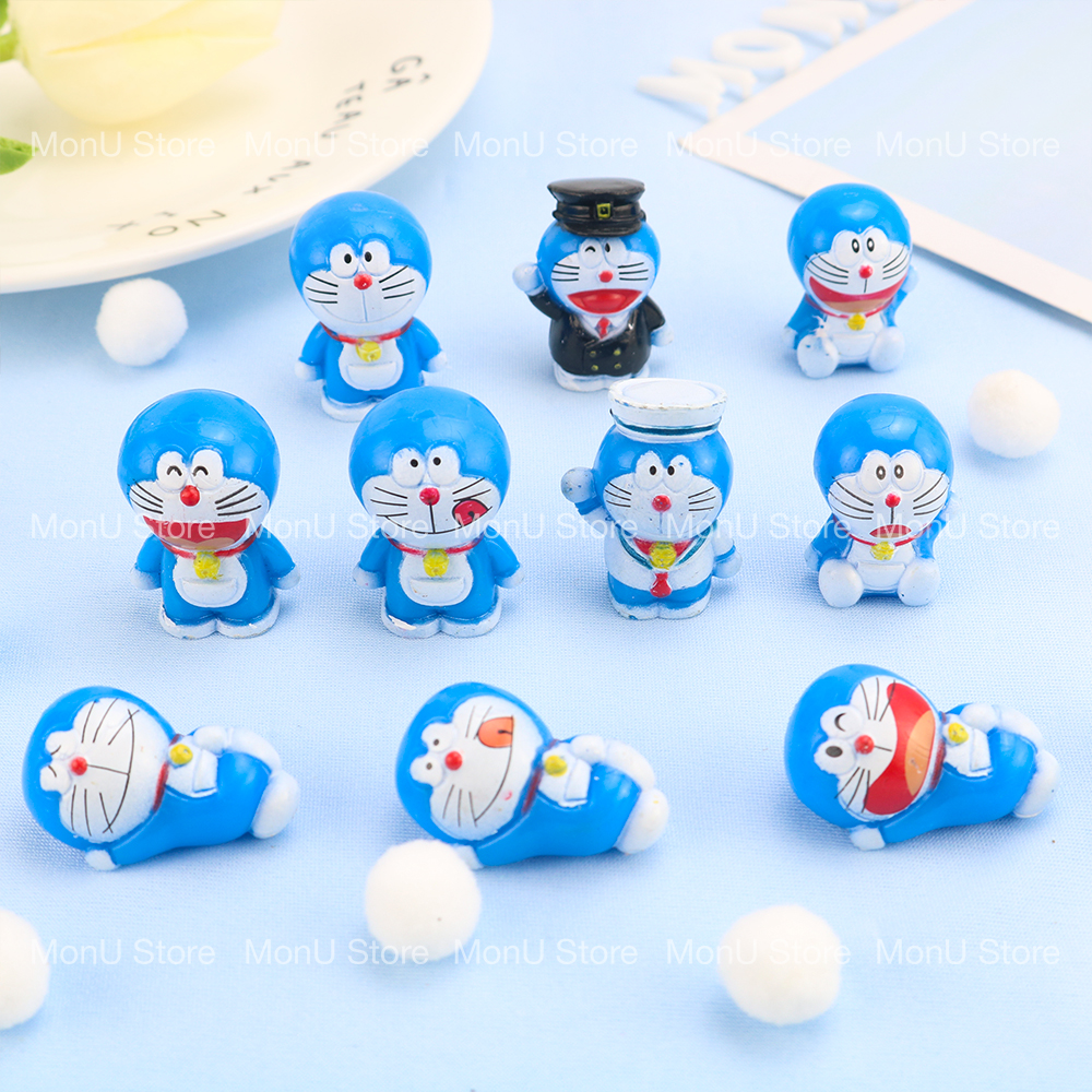 Combo 10 mô hình Doraemon thủy thủ dễ thương cute TooYoo BK00665