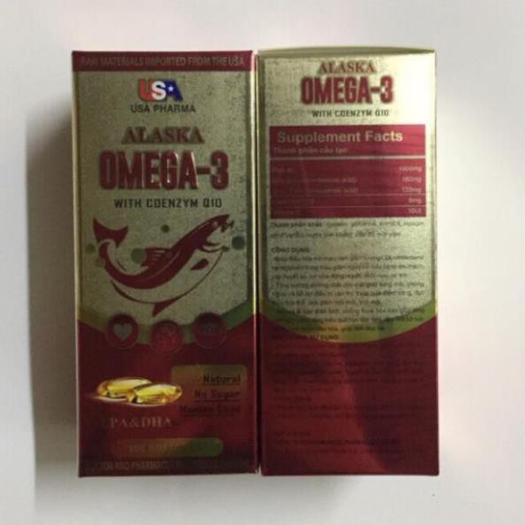 Dầu cá alaska omega 3 - bổ não, tăng cường thị lực, giảm nguy cơ mắc bệnh tim mạch