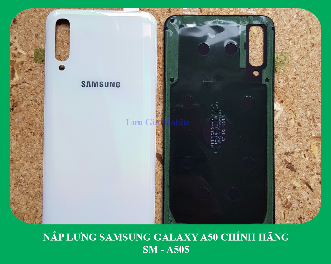 Nắp lưng Samsung Galaxy A50 zin công ty A505