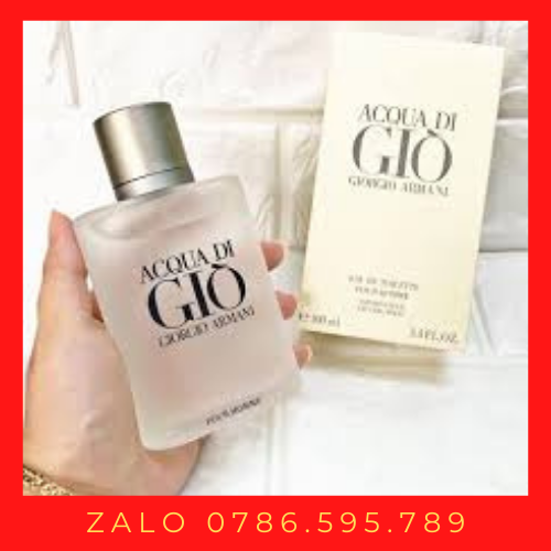 Nước hoa giò đen, trắng 100ML