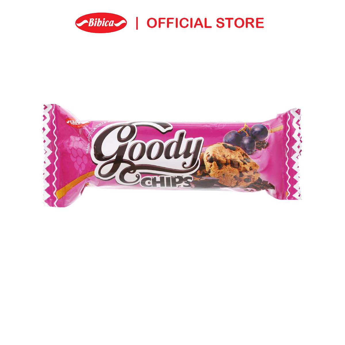 Combo of 5 Bibica Chocolate Goody Chip Cakes 80g