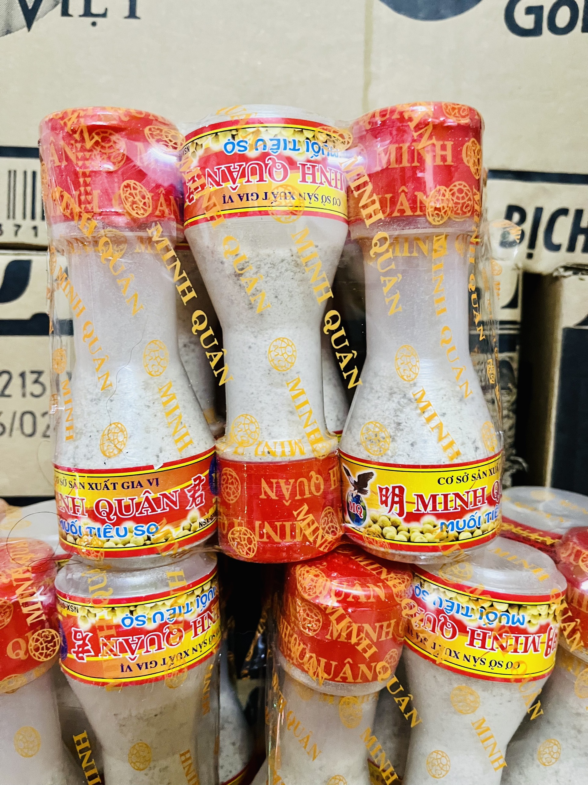 Muối tiêu Minh Quân lọ (60g)