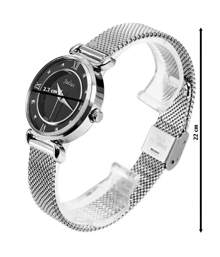 Đồng hồ nữ Julius Hàn Quốc JA-728 dây thép