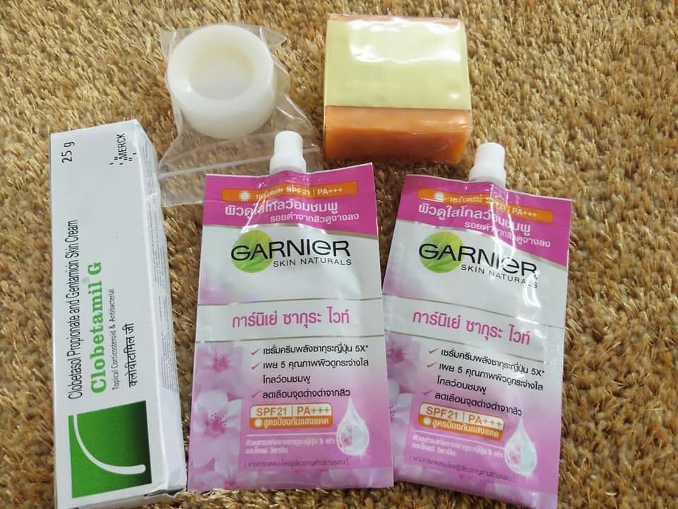 1 gói Kem Garnier Thái dạng gói